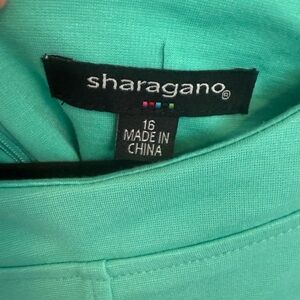 Sharagano Teal Dress